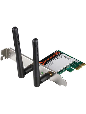 D-Link - DWA-566 - WLAN PCI-E x1 card, 802.11n/g/b, 300Mbps, DWA-566, D-Link