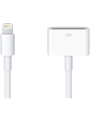 Apple - MD824ZM/A - Adapter Lightning -> 30-pin connector, 20 cm white, MD824ZM/A, Apple