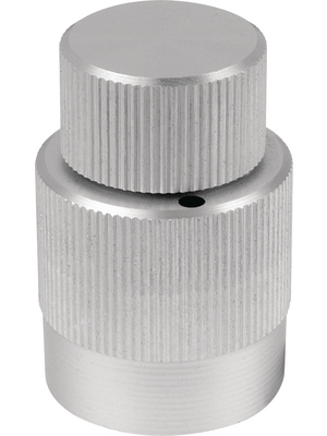 Mentor - 125.3 - Coarse fine automatic knob aluminium 22 mm, 125.3, Mentor
