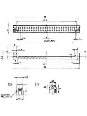 Pentair Schroff - 69001-995 - Locking lever, 69001-995, Pentair Schroff