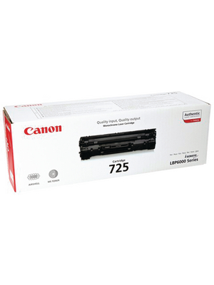 Canon Inc - 3484B002 - Toner 725 CRG 725 black, 3484B002, Canon Inc