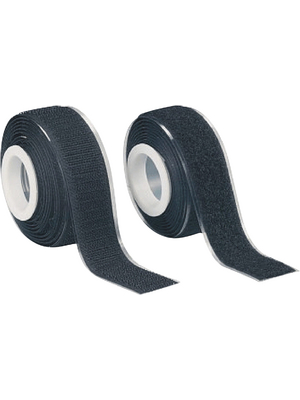 Fastech - 919-330 - Hook-and-loop tape black 25 mmx2.0 m PU=Package, 919-330, Fastech