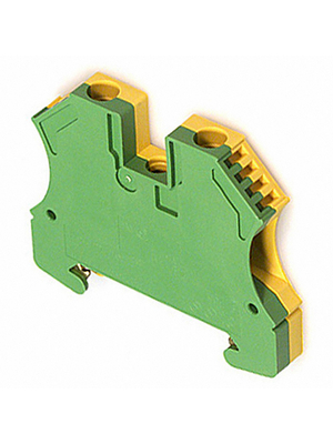 Weidmller - WPE6 - Terminal block yellow/green 0.5...6 mm2, 1010200000, WPE6, Weidmller
