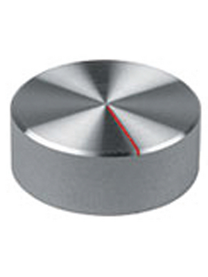 Mentor - 522.611 - Rotary knob with line aluminium 20 mm, 522.611, Mentor