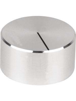 Mentor - 521.6191 - Rotary knob with line aluminium 12 mm, 521.6191, Mentor