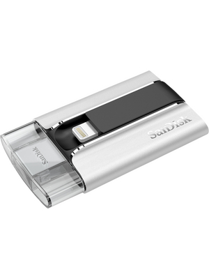 SanDisk - SDIX-016G-G57 - USB Stick iXpand 16 GB silver/black, SDIX-016G-G57, SanDisk