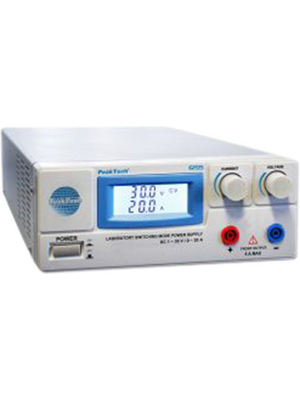 PeakTech - PeakTech 6155 - Laboratory Power Supply 1...30 VDC 20 A, PeakTech 6155, PeakTech