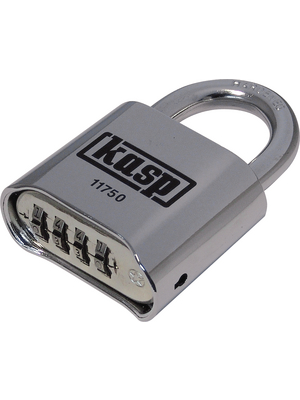 Kasp - K11750D - Combination padlock, heavy duty 50 mm, K11750D, Kasp