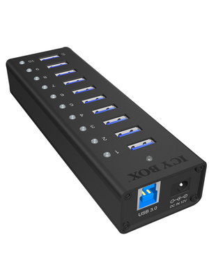 ICY BOX - IB-AC6110 - Hub USB 3.0 10x, IB-AC6110, ICY BOX