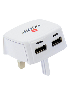 SKross - 1.302700 - USB charger, 2.1 A, UK, 1.302700, SKross