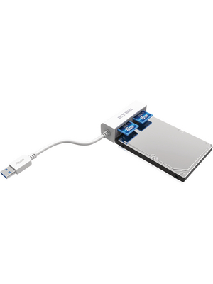 ICY BOX - IB-AC603CR-U3 - Adapter cable 2.5" SATA to USB 3.0 & 2x SD slot 2.5" SATA C USB 3.0 m - f, IB-AC603CR-U3, ICY BOX