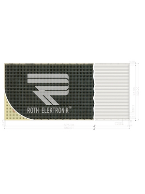Roth Elektronik - RE510-S3 - Laboratory card CEM3 heat tin-plated, RE510-S3, Roth Elektronik