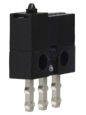 Omron Electronic Components - D2MQ-1 - Micro switch 0.5 A Plunger N/A 1 change-over (CO), D2MQ-1, Omron Electronic Components