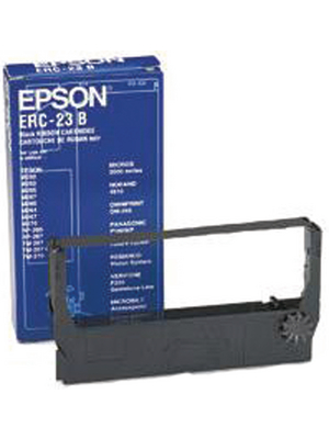 Epson - S015360 - Colour ribbon Nylon ERC23 black, S015360, Epson