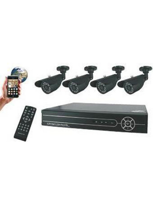 ELRO - FA420DVR - Video surveillance set with 4 cameras, FA420DVR, ELRO