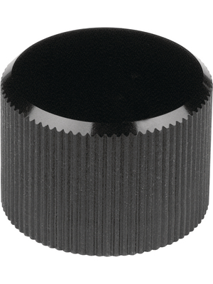 Mentor - 505.613 - Instrument knob black anodised 12 mm, 505.613, Mentor