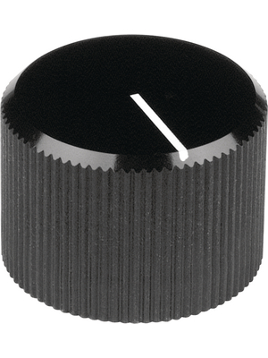 Mentor - 507.6131 - Instrument knob black anodised 20 mm, 507.6131, Mentor