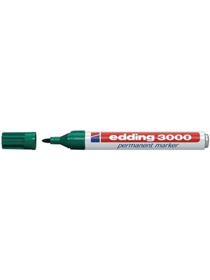 Edding - apr-3000 - EDDING permanent marker 3000 green, apr-3000, Edding
