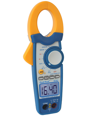 PeakTech - PeakTech 1640 - Current clamp meter, 1000 AAC, 1000 ADC, TRMS AC, PeakTech 1640, PeakTech
