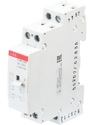 ABB - E256.2-230 - Surge Current Switch, 2 CO, 230 VAC / 115 VDC, E256.2-230, ABB