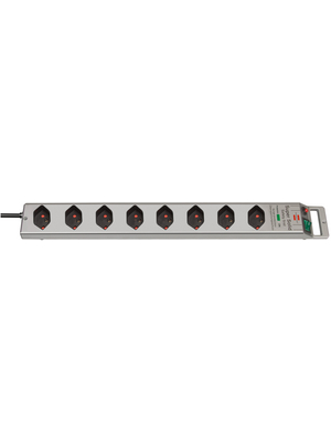 Brennenstuhl - 1153342318 - Outlet strip, 1 Switch / Over Voltage Protection, 8xType 13, 2.5 m, Type 12, 1153342318, Brennenstuhl