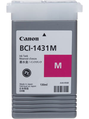 Canon Inc - BCI-1431M - Pigment ink BCI-1431M magenta, BCI-1431M, Canon Inc