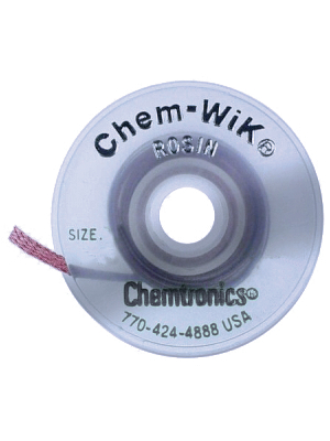 Chemtronics - CW10-5L - Desoldering braids 2.54 mm, CW10-5L, Chemtronics