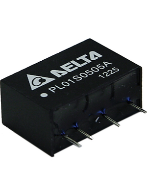 Delta-Electronics - PL01S0505A - DC/DC converter 4.5...9 VDC 5 VDC, PL01S0505A, Delta-Electronics