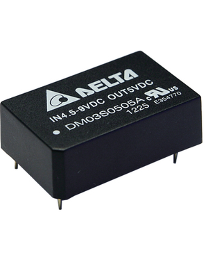 Delta-Electronics - DM03S2424A - DC/DC converter 18...36 VDC 24 VDC, DM03S2424A, Delta-Electronics