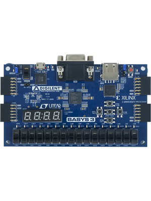 Digilent - 410-183 BASYS 3 - FPGA Board Artix-7  XC7A35T-1CPG236C, 410-183 BASYS 3, Digilent