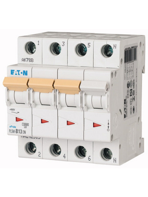 Eaton - PLSM-C13/3N-MW - Circuit Breaker, PLSM-C13/3N-MW, Eaton