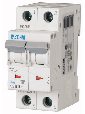 Eaton - PLSM-C16/2-MW - Circuit Breaker, PLSM-C16/2-MW, Eaton