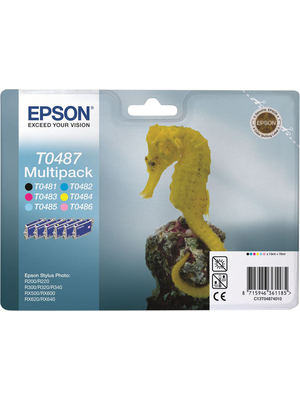 Epson - C13T04874010 - Ink T0487 black / Cyan / magenta / yellow / light cyan / light magenta, C13T04874010, Epson
