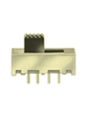 Knitter-Switch - MFP 1220 - Miniature slide switch on-on 13.0 x 6.0 x 9.2 mm 1P, MFP 1220, Knitter-Switch