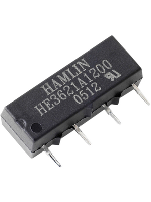 Littelfuse - HE 3621 A 1200 - Reed relay 12 VDC 1000 Ohm 150 mW, HE 3621 A 1200, Littelfuse