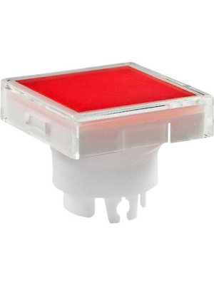 NKK - AT3004JC - Cap, Square, red, 15 x 15 x 12.2 mm, AT3004JC, NKK
