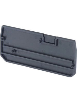 Omron Industrial Automation - XW5E-P1.5-1.2-1 - End cover N/A 54.1 x 2.2 x 24.5 mm dark grey XW5E, XW5E-P1.5-1.2-1, Omron Industrial Automation