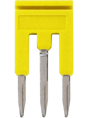 Omron Industrial Automation - XW5S-P1.5-3YL - Short bar N/A 12.8 x 3.0 x 18.2 mm yellow XW5S, XW5S-P1.5-3YL, Omron Industrial Automation