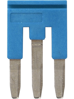 Omron Industrial Automation - XW5S-P2.5-3BL - Short bar N/A 19.1 x 3.0 x 23 mm blue XW5S, XW5S-P2.5-3BL, Omron Industrial Automation