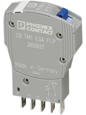 Phoenix Contact - CB TM1 10A F1 P - Circuit Breaker 10 A 1, CB TM1 10A F1 P, Phoenix Contact