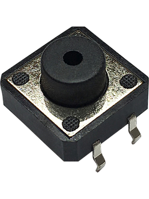 RND Components - RND 210-00201 - PCB Tactile Switch  PCB 12 VDC 50 mA Through Hole THT, RND 210-00201, RND Components