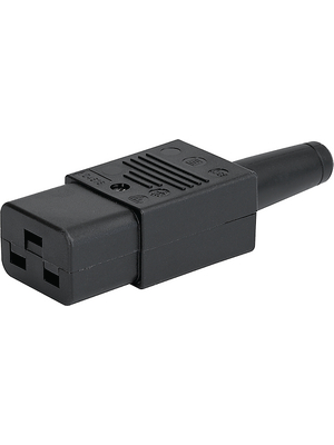 Schurter - 4795.0000 - IEC cable plug, straight N/A black, 4795.0000, Schurter