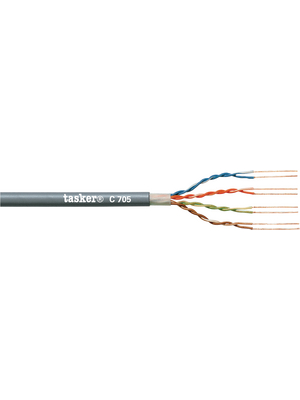 Tasker - C705 - LAN cable unshielded   4 x 2, C705, Tasker