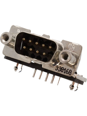TE Connectivity - 3-338168-2 - D-Sub 9-pin PCB Male, 3-338168-2, TE Connectivity