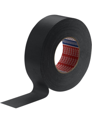 Tesa - 04651 50MM X 25 M BLACK - Cloth tape black 50 mmx25 m, 04651 50MM X 25 M BLACK, Tesa
