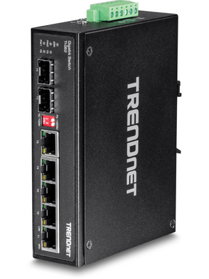 Trendnet - TI-G62 - Industrial Ethernet Switch 5x 10/100/1000 RJ45 / 2x SFP, TI-G62, Trendnet