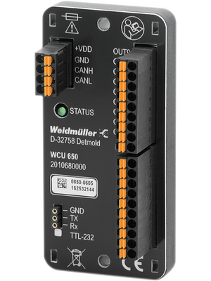 Weidmller - STARTERKIT WCU 650 - Starter Kit, 4 DI, 6 AI, 8 TO, STARTERKIT WCU 650, Weidmller