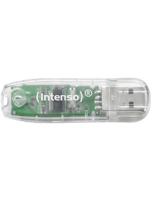 Intenso - 3502480 - USB Stick Intenso Rainbow Line 32 GB transparent, 3502480, Intenso
