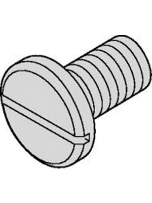 Pentair Schroff - 21100-711 - Flat head screws, 21100-711, Pentair Schroff