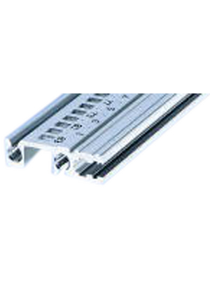 Pentair Schroff - 34560-720 - Rear long lip rail, aluminium, 34560-720, Pentair Schroff
